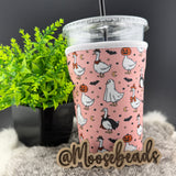 MEDIUM Reuseable Iced Coffee Cup Sleeve (Koozie) EXCLUSIVE