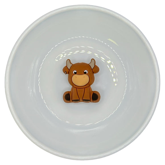 Brown 3D Cow Silicone EXCLUSIVE