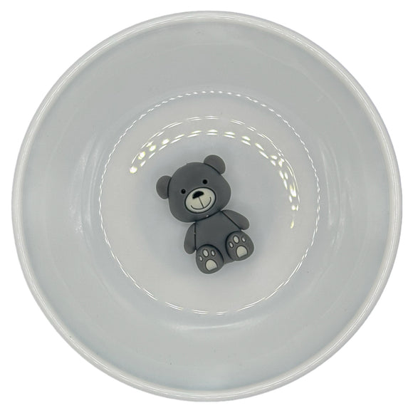 S-89 Gray 3D Teddy Bear