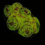 S-909 GLOW IN THE DARK People Give Me The Creeps Silicone Focal EXCLUSIVE