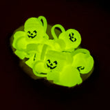 Glow In The Dark ORANGE Bucket SILICONE 3D Straw Topper EXCLUSIVE