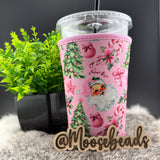 MEDIUM Reuseable Iced Coffee Cup Sleeve (Koozie) EXCLUSIVE (Multiple Designs in Drop Down Menu)