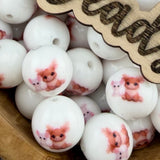 Elk & Mouse (Noah's Ark) 15mm (1 bead)