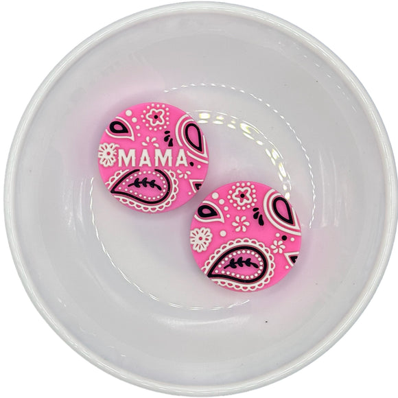 S-280 Pink Bandana MAMA Silicone Buddy EXCLUSVIE