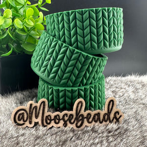 Christmas Green Cable Knit Sweater Silicone Boots for Tumblers EXCLUSIVE