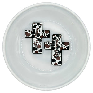 BLACK DOUBLE COW Faith Cross Silicone Buddy EXCLUSIVE