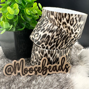 Leopard Print Silicone Boots for Tumblers