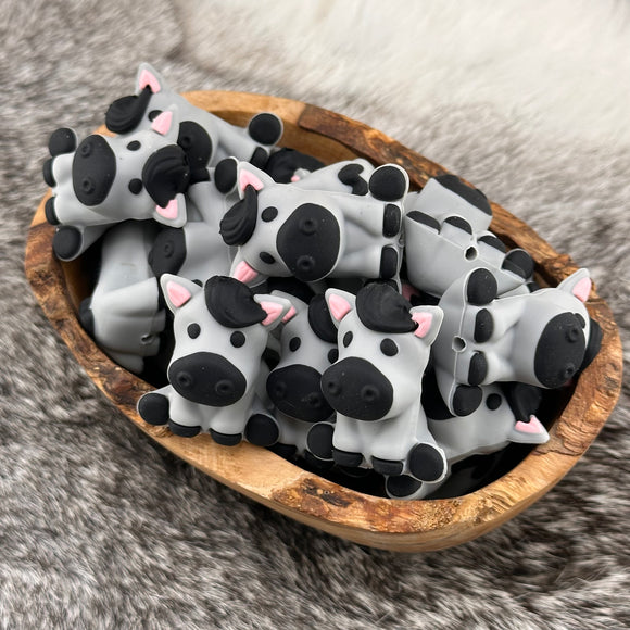 S-1064 Gray Buck the 3D Horse Silicone EXCLUSIVE