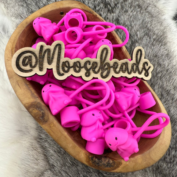 BST-70 Neon Purple Richard SILICONE Straw Topper EXCLUSIVE (M.A.D.)