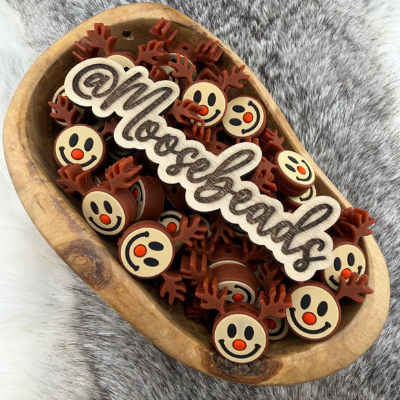 S-1330 Reindeer Happy Face Focal EXCLUSIVE