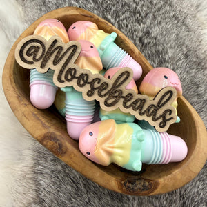 Opal Sherbet Richard Wine Bottle Stopper SILICONE EXCLUSIVE (M.A.D.)