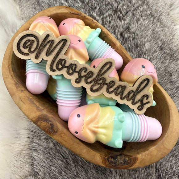 Opal Sherbet Richard Wine Bottle Stopper SILICONE EXCLUSIVE (M.A.D.)