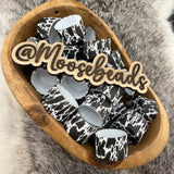 Cow Print Itty Bitty BOOT for Tumbler Keychains EXCLUSIVE