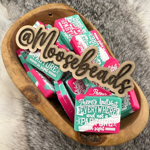 S-1356 Tie Dye There's Bulls%%T Everywhere Silicone Buddy (M.A.D.)