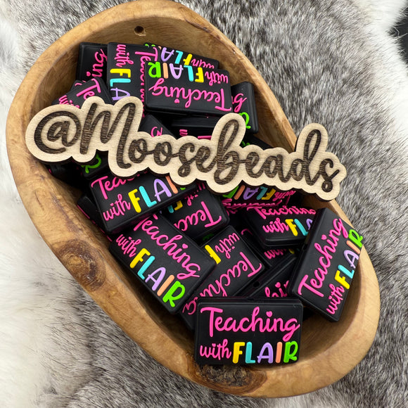 S-1351 Black Teaching w/ Flair Silicone Focal EXCLUSIVE