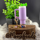 Lavender Mini Tumbler Keychain