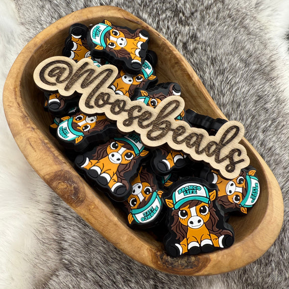 S-1370 Turquoise Bronco Life Silicone Focal EXCLUSIVE