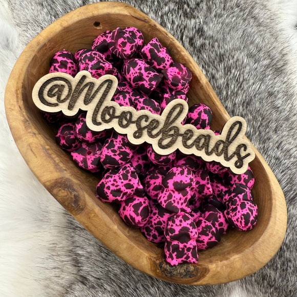 Hot Pink & Black Cow w/ Glitter Lil’ Ricky (Richard) (M.A.D.)