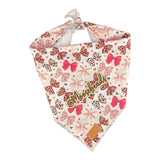 Pink Leopard Bows Dog Bandana EXCLUSIVE