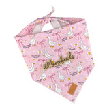 PINK Jesus Loves You, Silly Goose Dog Bandana EXCLUSIVE