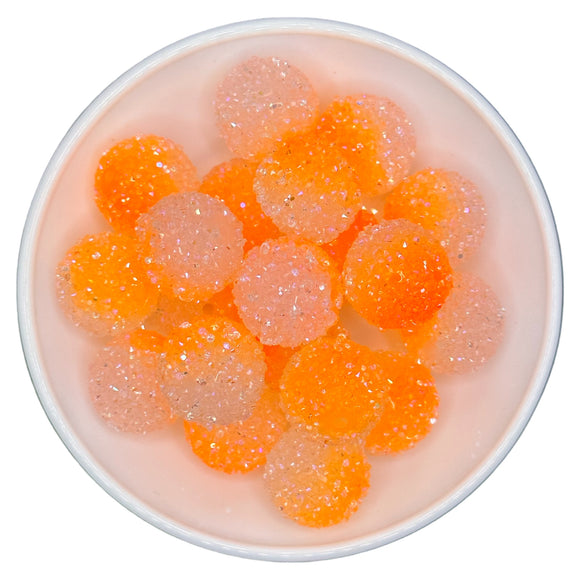 R-13 Orange Ombre Sugar Beads
