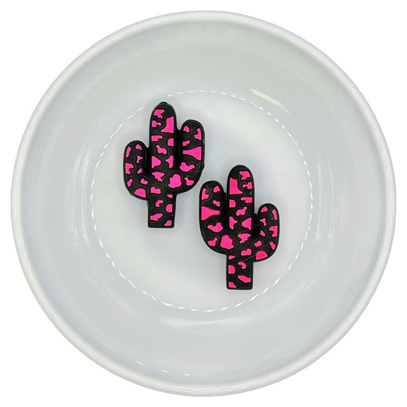 S-23 Black & Hot Pink Cactus Silicone Buddy
