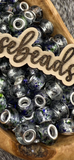 Paint Splatter Large Hole Spacer 14mm