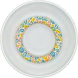 PASTEL LEOPARD Print 65mm Silicone Ring/Pendant