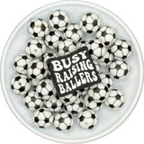 BLACK & WHITE Busy Raising Ballers Silicone Buddy EXCLUSIVE