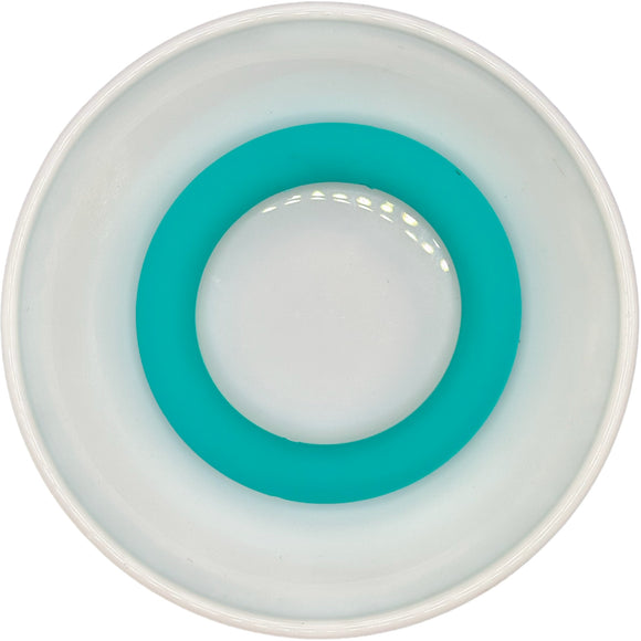 TURQUOISE 65mm Silicone Ring/Pendant (Custom Color)