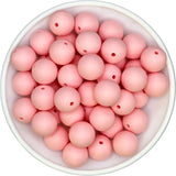 CREPE PINK (MATCHES HAVE A GOOD DAY) 15mm Silicone Bead