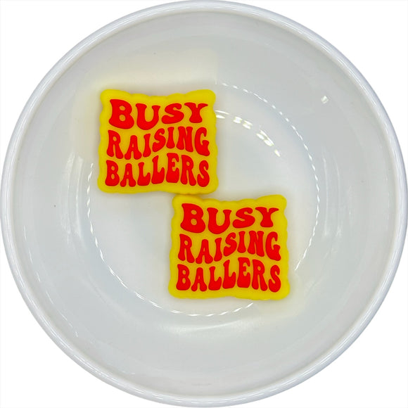 Softball Busy Raising Ballers Silicone Buddy EXCLUSIVE