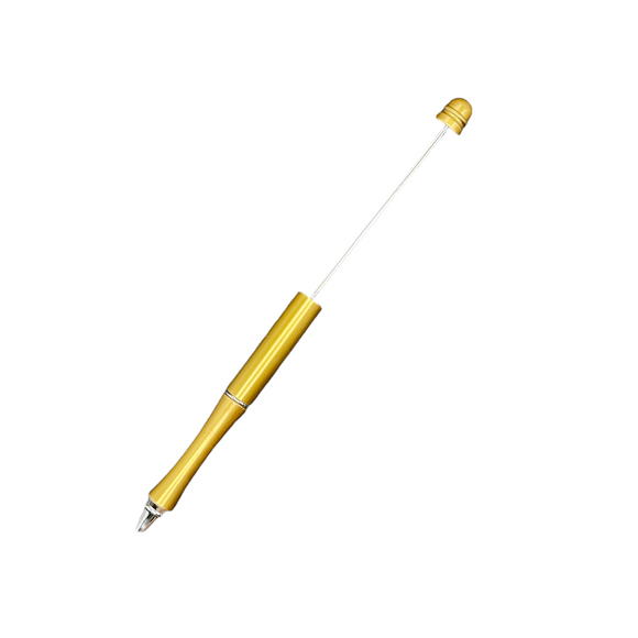 NEW Gold Beadable ALL METAL Pens