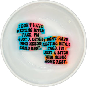 TIE DYE RESTING BITCH Silicone Buddy (M.A.D.) EXCLUSIVE