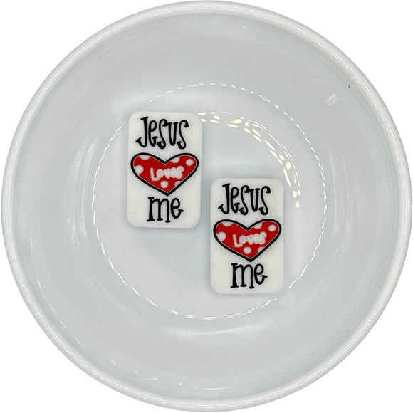 Jesus Loves Me (RED) Silicone Buddy EXCLUSIVE