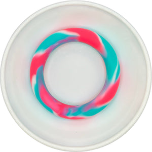 Tie Dye 65mm Silicone Ring/Pendant