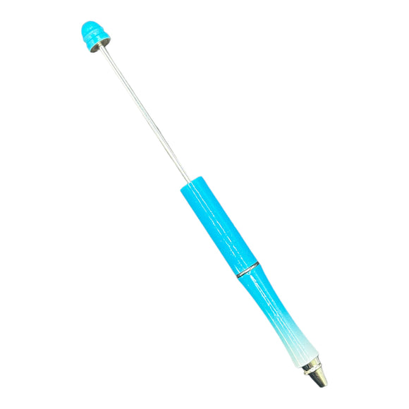Sky Blue Ombre Beadable ALL METAL Pens