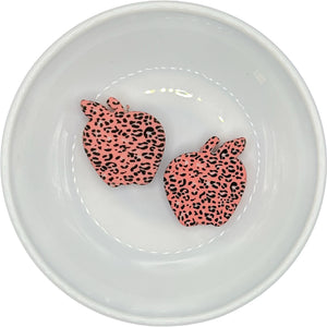 S-156 PINK & BLACK LEOPARD Apple Silicone Buddy EXCLUSIVE