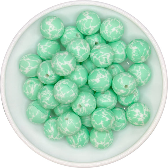 MINT Cowhide 15mm Silicone Bead EXCLUSIVE