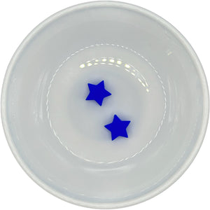 Mini Royal Blue Star Silicone Buddy