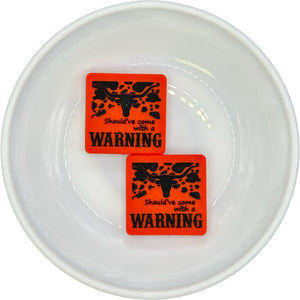 RUST Warning Label Silicone Buddy EXCLUSIVE