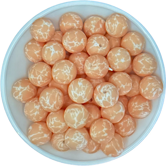 CORAL Cowhide 15mm Silicone Bead EXCLUSIVE