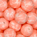 PEACH Cowhide 15mm Silicone Bead EXCLUSIVE