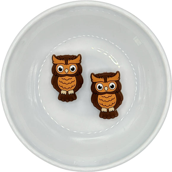 S-383 BROWN OWL Silicone Buddy