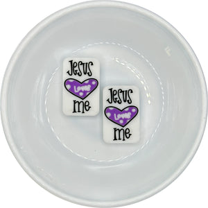 S-423 Jesus Loves Me (PURPLE) Silicone Buddy EXCLUSIVE