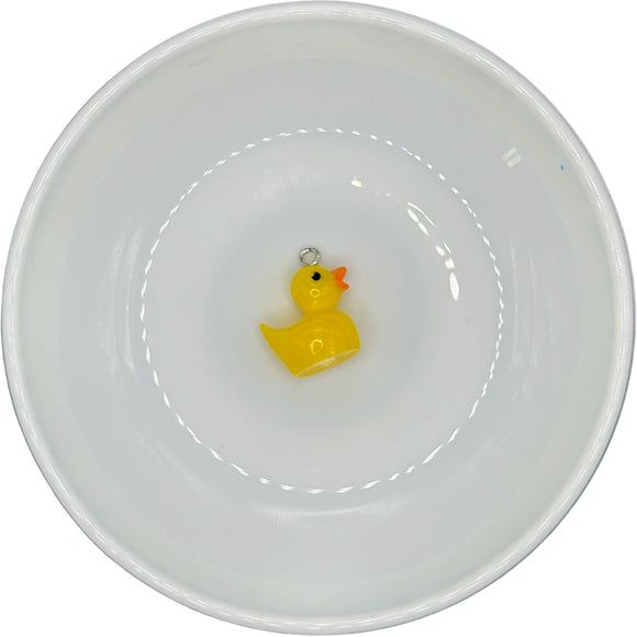 3D YELLOW Ducky Resin Charm
