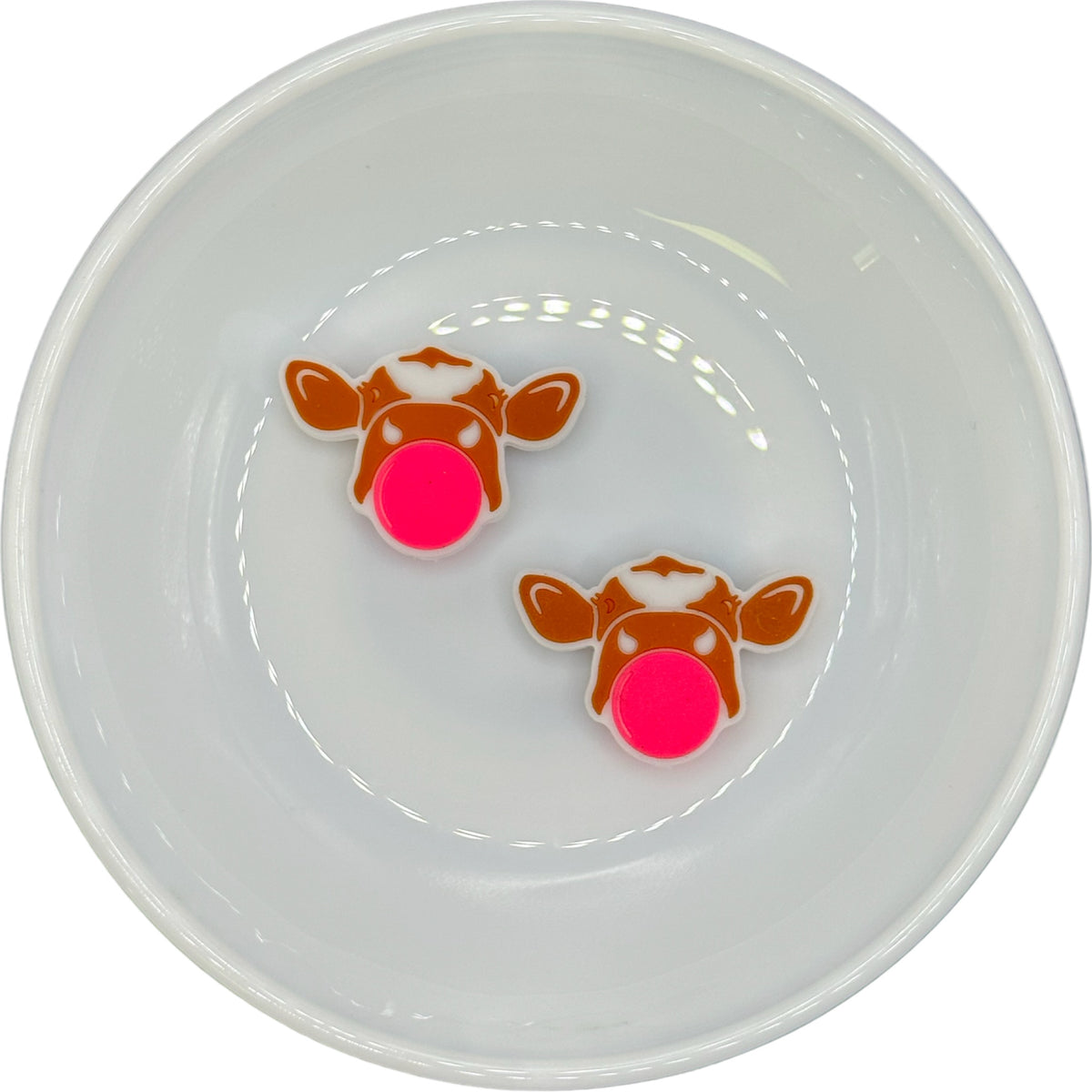 S-211 RUST BUBBLE Cow Silicone Buddy EXCLUSIVE – Platinum Moose Beads ...