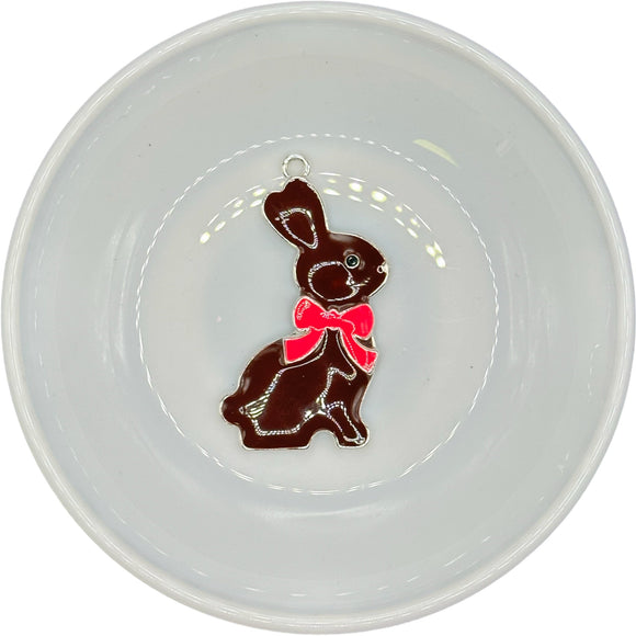 Chocolate Bunny Pendant 51.5x29mm