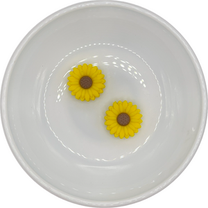 Small Sunflower Silicone Buddy 20mm