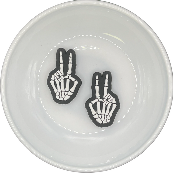 S-806 Black Peace Out Silicone Buddy